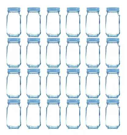 24 P Tarro Conserva Frasco Vidrio Envase Dulcero 110ml 4oz - Distenvases - detalle