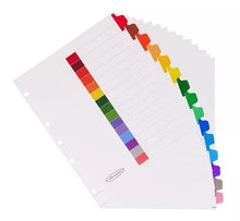 Separador De Hojas Wilson Jones Carpeta Sin Numeracion 15div