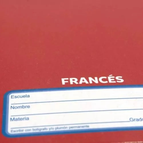 Cuaderno Forma Frances 100 Hojas Norma Color 360 Cosido Raya