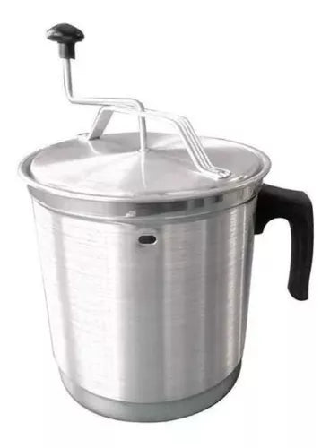 Olla Palomera Aluminio Alpro Tapa Cristal 18 X 18 Cm