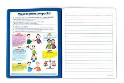 Cuaderno Forma Frances 100 Hojas Norma Color 360 Cosido Raya