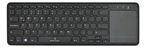 Teclado Inalambrico Mouse Touch Pad Perfect Choice Negro