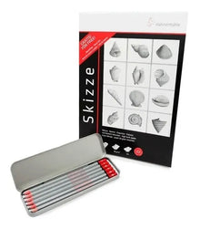 Block Dibujo Sketchbook A3 100 Hojas + Caja Lápices Diseño