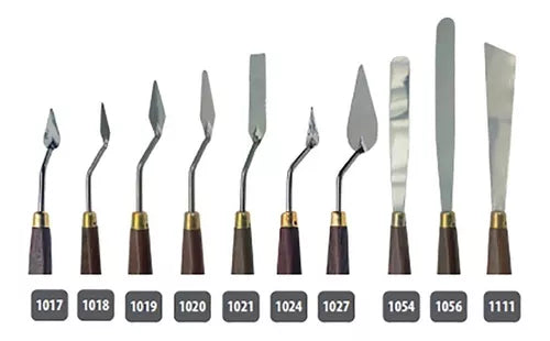 Espatula Italiana Oleo Pintura Escultura Rodin Modelo 1020