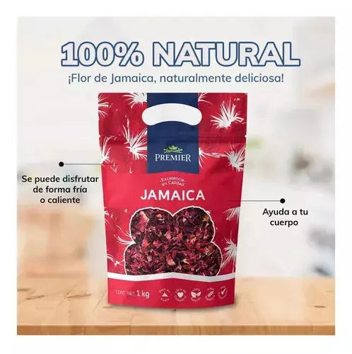 Flor de Jamaica Premier  1kg - Premier - empaque