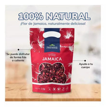 Jamaica Natural Premier De 1 Kilo Zipper Flor Para Infusion