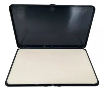 Cojin Para Sellos Baco Sin Tinta Grande Plastico 18x10 Cm