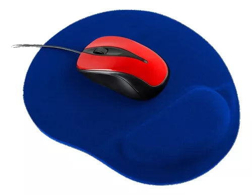 Mouse Pad Antiderrapante Perfect Choice Almohadilla Gel Azul