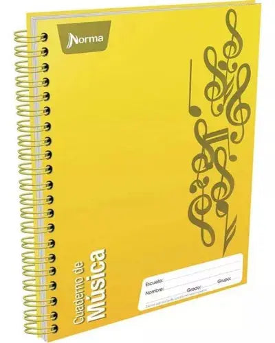 Cuaderno Profesional Norma 80 Hojas Pautado Doble Arillo - Norma - contenido