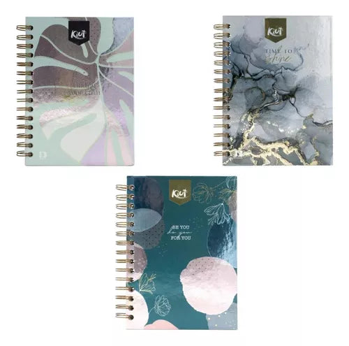 Libreta Cuaderno Norma Kiut Francesa 160hjs Rayas Pasta Dura