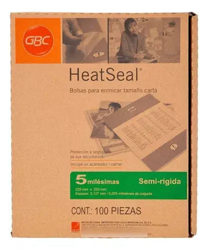 Mica Gbc M130250 Forma Semi Flexible 5 Mm 100pz - ACCO - vista lateral