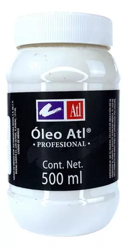 Oleo Atl 500ml Pintura Arte Pintores Colores A Escoger - MarchanteMX