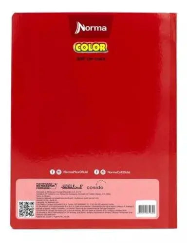 Libreta Cuaderno Profesional Cosido Norma 100h Blanco Dibujo - Marchante MX