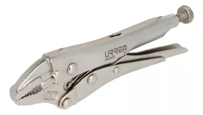 4 Piezas Pinzas Presion Urrea Acero Color Plateado