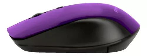 Mouse Inalambrico Morado Perfect Choice Conector Usb 2200