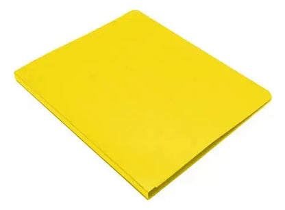 10pz Folder De Papel Tamaño Oficio Acco Accopress Amarillo - ACCO - vista lateral