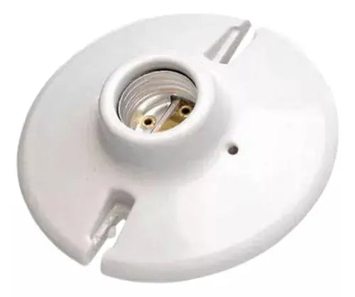 Portalampara Argos Redonda 4 PuLG Base E-26 Ceramica - Argos