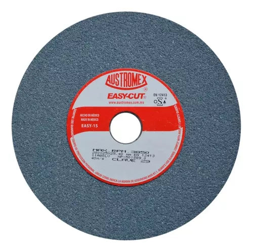 Disco Abrasivo 29 Austromex 8'' Grano 80 Esmerilar Afilar