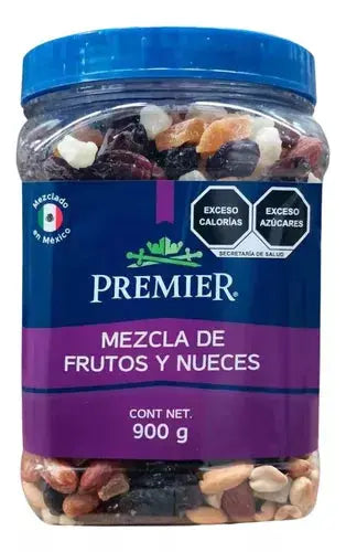 Mezcla De Frutos Y Nueces Premier Vitrolero De 900 Grs - Premier - detalle
