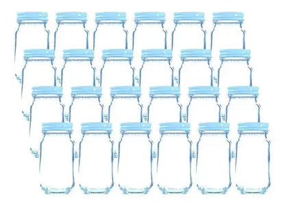 24 P Tarro Conserva Frasco Vidrio Envase Dulcero 110ml 4oz - Distenvases - vista lateral