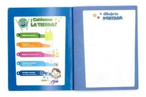 Cuaderno Frances 100 Hojas Norma Color 360 Cosido Doble Raya