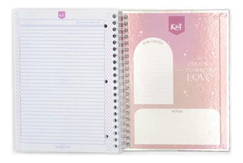 Libreta Norma Kiut Profesional 160 Hojas Pasta Dura Raya