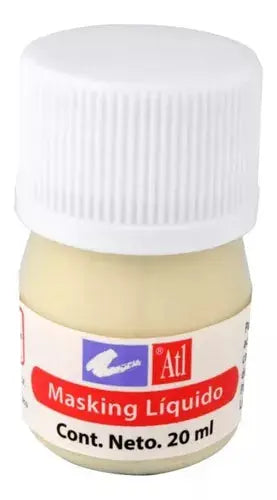 2 Masking Líquidos 20ml Atl Enmascarador Arte Pintura Rodin - Marchante MX