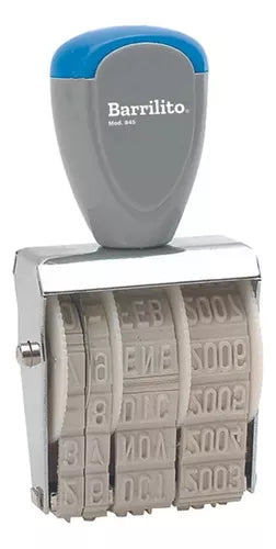 Sello Fechador Barrilito Tipografia Cinco Milimetros