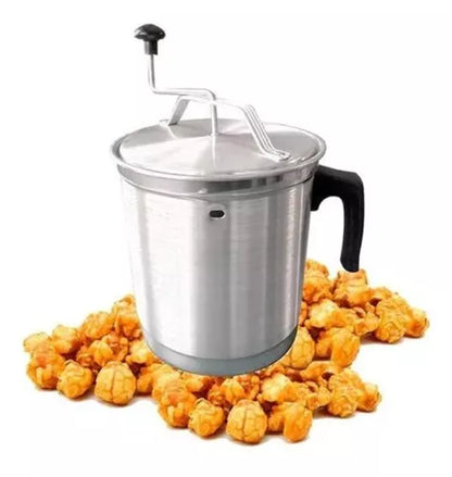 Olla Palomera Aluminio Alpro Tapa Cristal 18 X 18 Cm