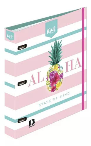 Carpeta Forma Francesa Norma Kiut Raya 100 Hojas Pasta Dura