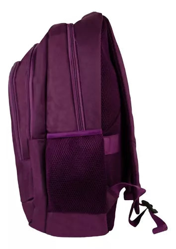 Mochila Morada Laptop 15-17 Pulgadas Perfect Choice