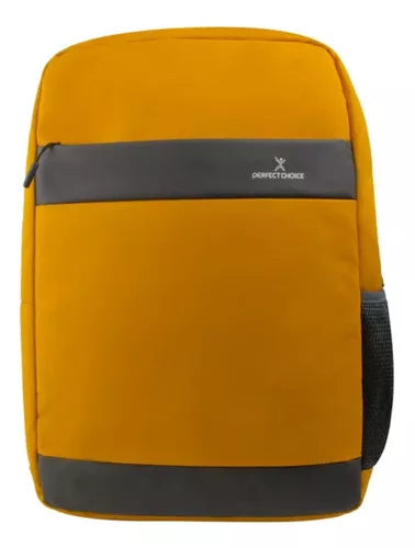 Mochila Amarilla Laptop 15.6 Pulgadas Perfect Choice Bold