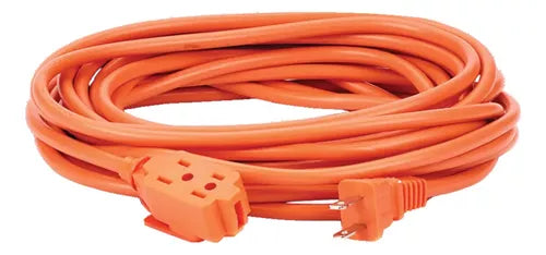 Extension Argos 15m Uso Rudo Naranja Recubierta Pvc