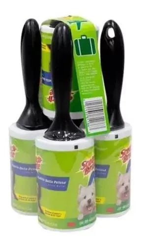 5 Pack Rodillo Quita Pelusa Scotch Brite Removedor Pelo 300h - Scotch - accesorios