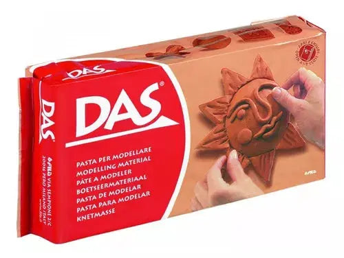 Pasta Masa Das Terracota Para Modelar Cerámica Fría 500g - Terra