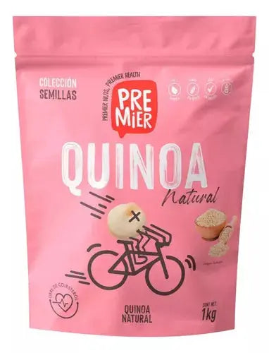 Quinoa Natural 1kg - Grupo Premier - vista lateral