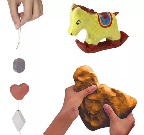 Pasta Moldear Jovi 500 Grs Air Dry Manualidades Colores