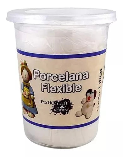 3Kg De Pasta Francesa Porcelana Flexible Policraft
