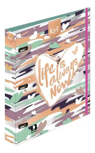 Carpeta Forma Francesa Norma Kiut Raya 100 Hojas Pasta Dura