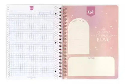 Libreta Cuadro Grande Norma Kiut Profesional 200hj 5 Materia - Marchante MX