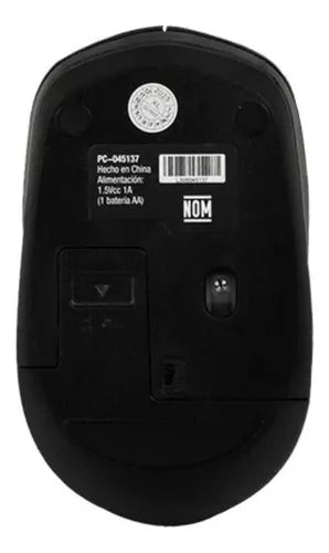 Mouse Inalambrico Morado Perfect Choice Conector Usb 2200