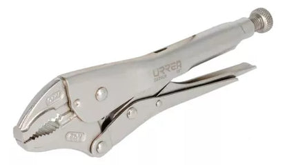 4 Piezas Pinzas Presion Urrea Acero Color Plateado