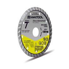 Disco Diamantado Rin Continuo 4 1/2" Maxtool Corte Fino - Marchante MX