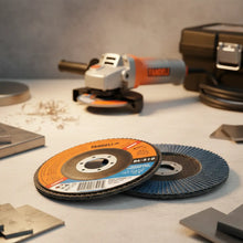 Disco Laminado Zirconia 4½ Grano 40 Fandeli  Desbaste Acero Inoxidable