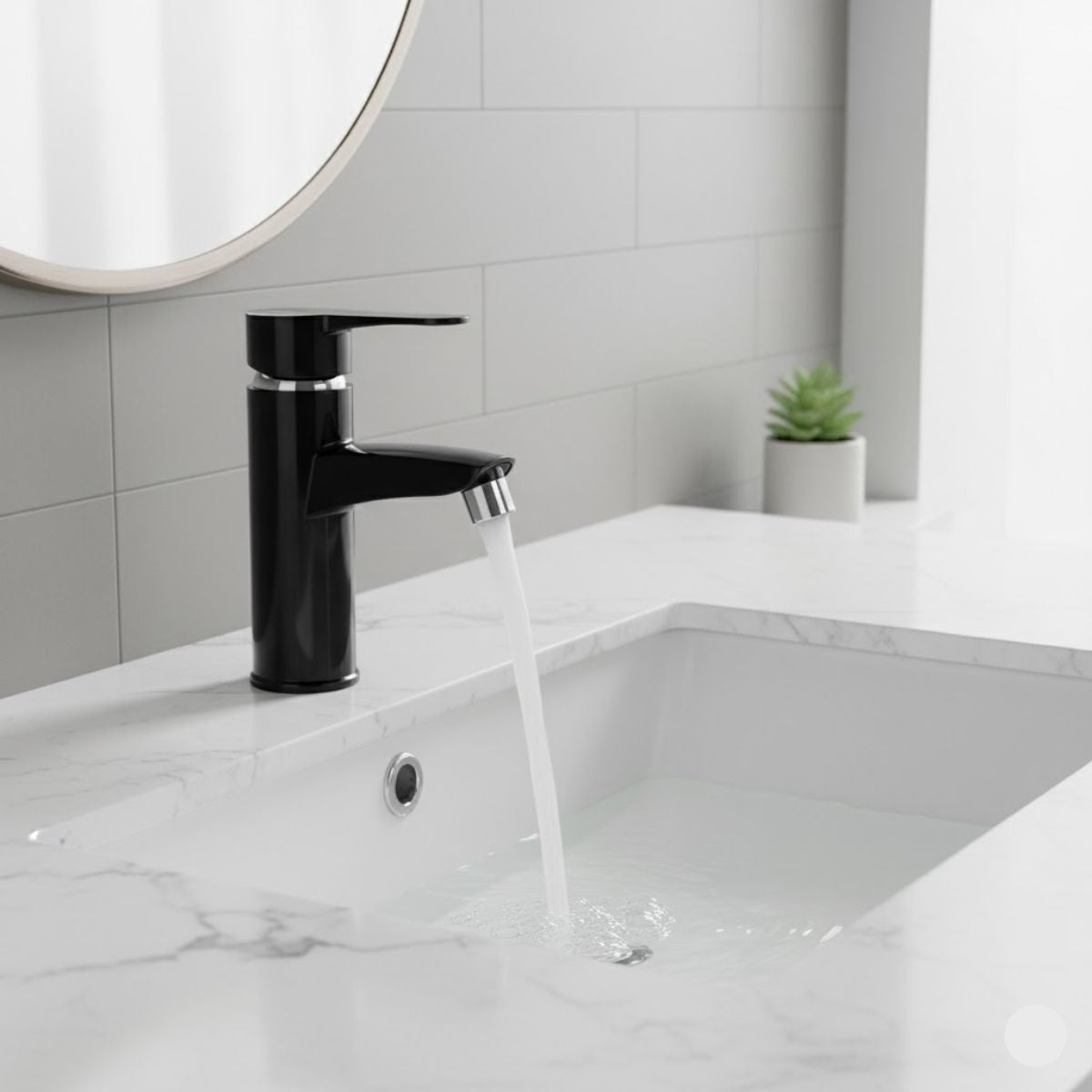 Mezcladora Monomando para Lavabo Ottawa Aquaway 19 cm