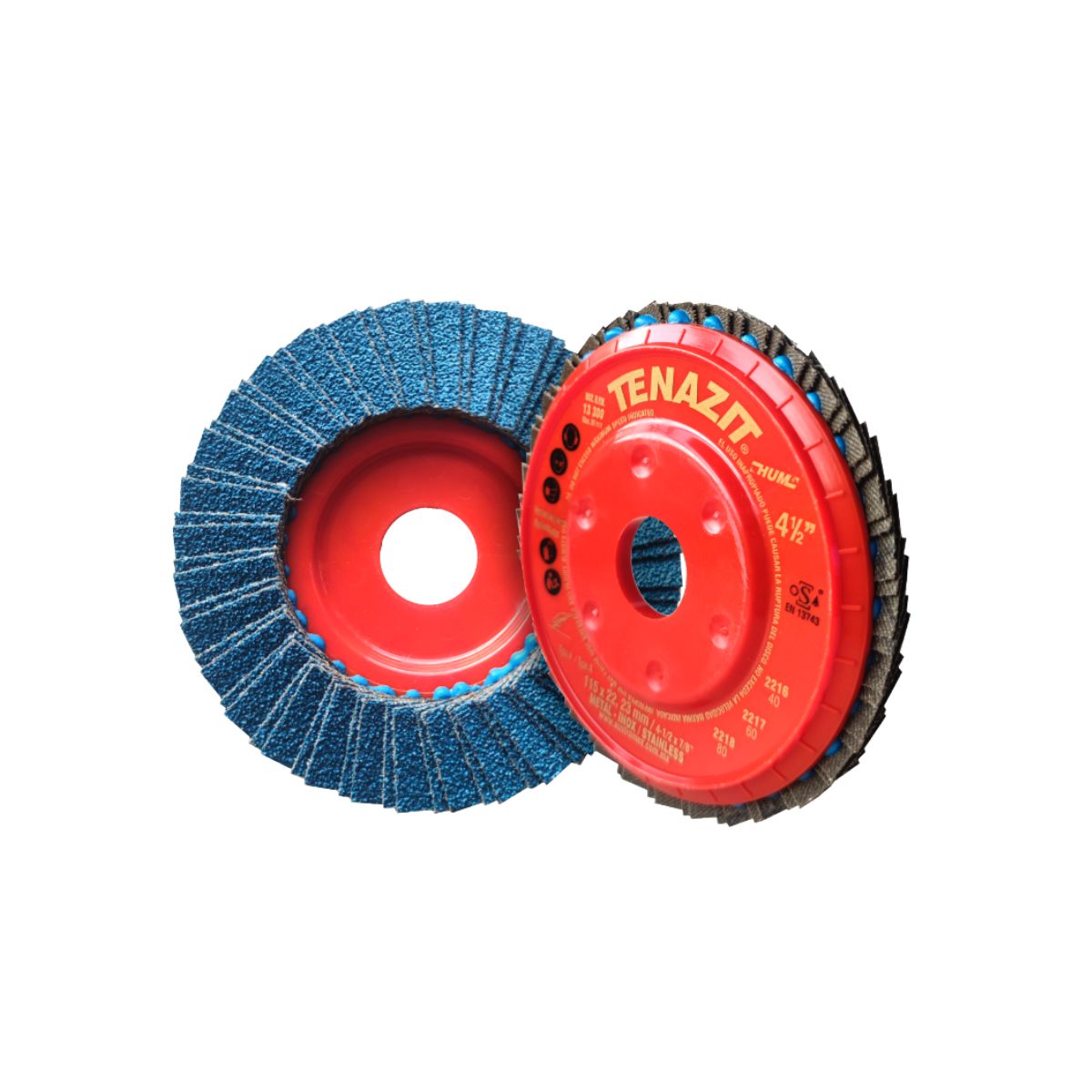 5pz Disco laminado Tenazit tipo LAM A de 115 x 22.23 mm TZHUM-40 Austromex