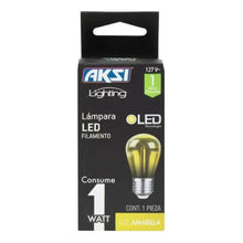 Foco Led Aksi Filamento Varios Colores S14 25w Entrada E27