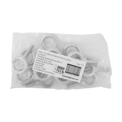 Bolsa 15 pz Armella de Acero Forjada Corta 3/8" x 1-1/4" Dogotuls