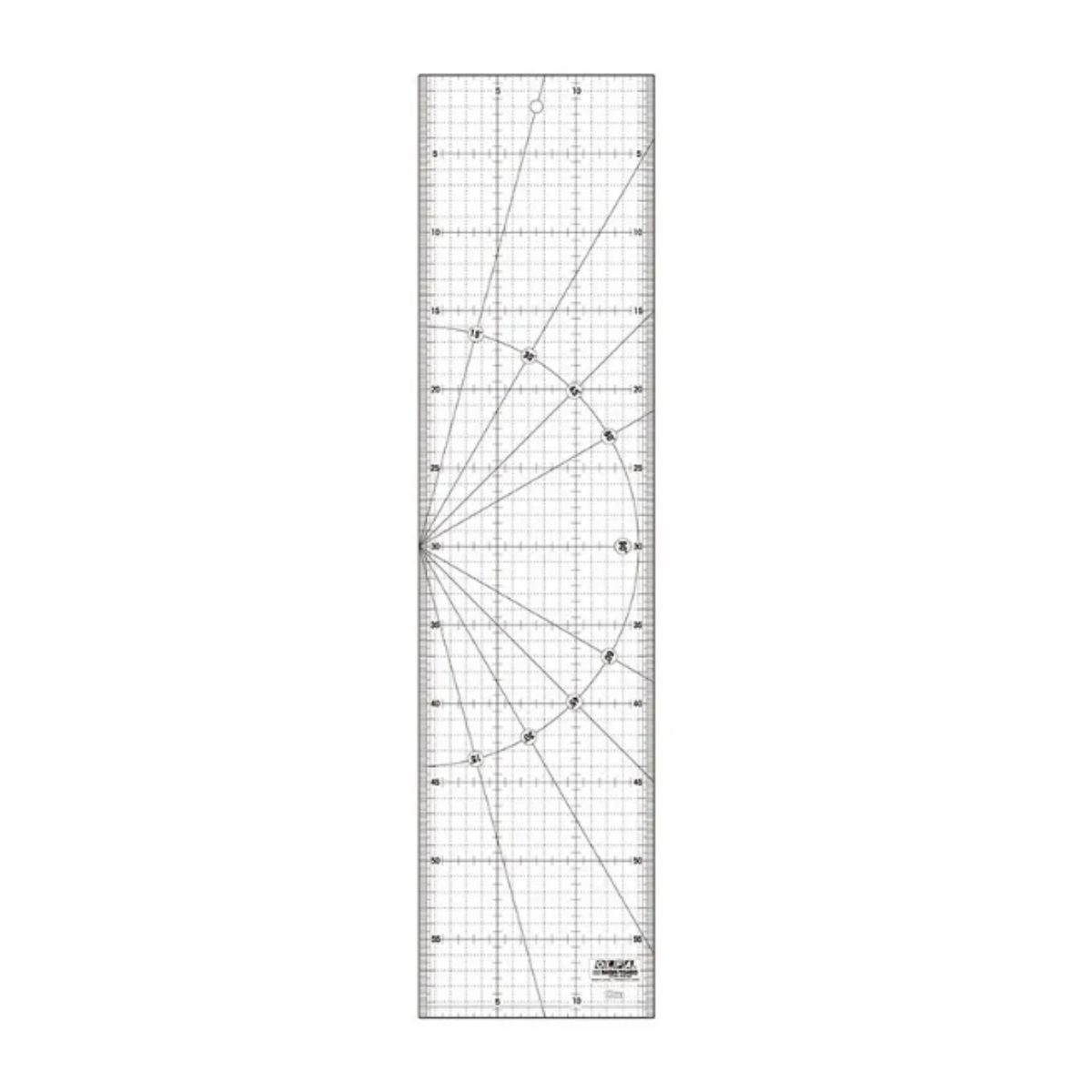 Regla Patchwork y Manualidades Tamaño 15 × 60 CM Olfa