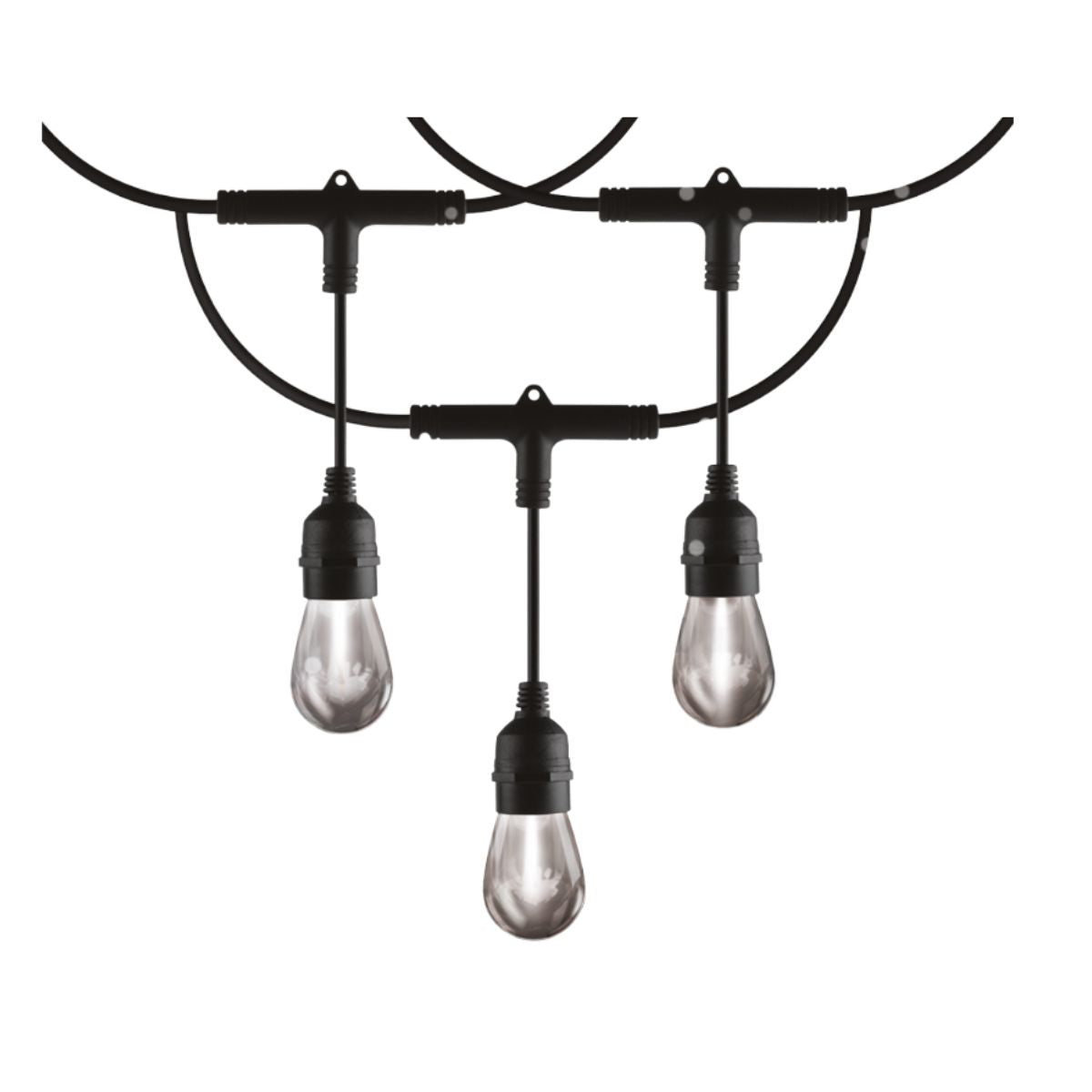 Serie de luces de 14.6 m  24 soquets Aksi